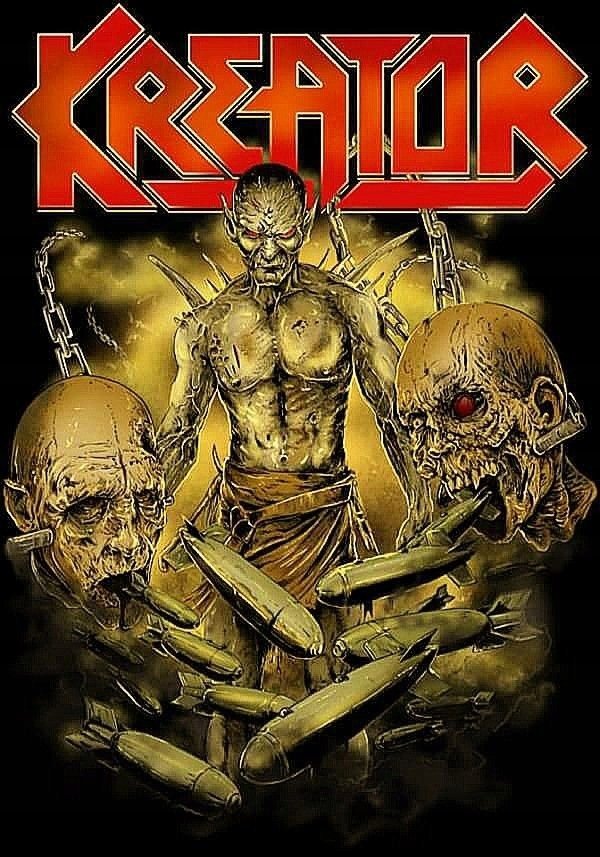 PODKŁADKA POD MYSZ Nadruk 22x18 cm KREATOR Heavy Metal Hard Rock Prezent