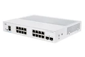 Switche - Cisco CBS250-16T-2G Zarządzany L2/L3 Gigabit Ethernet (10/100/1000) Srebrny CBS250-16T-2G-EU-RF - miniaturka - grafika 1