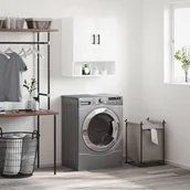 Szafki na klucze - vidaXL Szafka wisząca, biała, 60x31x70 cm, materiał drewnopochodny - miniaturka - grafika 1