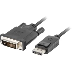 LANBERG Kabel DisplayPort M/Dvi-d M LANBERG Dual link, 1.8 m - Kable komputerowe i do monitorów - miniaturka - grafika 1