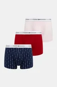 Majtki damskie - Tommy Hilfiger bokserki 3-pack męskie kolor różowy UM0UM02768 - miniaturka - grafika 1