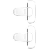 Zabezpieczenia dla dzieci - sztuki blokad bezpieczeństwa do lodówki dla niemowląt i dzieci (białe) - miniaturka - grafika 1