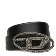 Paski - Pasek Damski Diesel X09611 P6364 T8013 Czarny - miniaturka - grafika 1