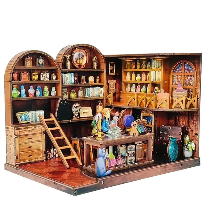 Miniaturowy domek Book Nook - Komnata czarów i eliksirów