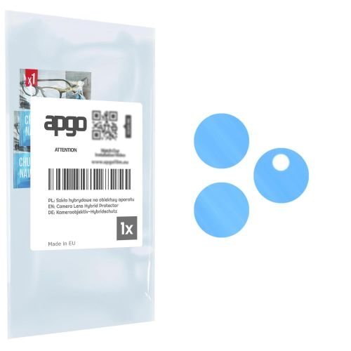 1x szkło hybrydowe na aparat obiektyw kamerę 9H do Umidigi G6 5G - apgo hybrid Camera Lens Protector