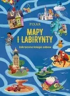 Egmont Pixar. Mapy i labirynty. Zakręcona księga zabaw praca zbiorowa - Książki edukacyjne - miniaturka - grafika 2