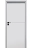 Drzwi wewnętrzne - Pol-Skone Dzwi Wewnętrzne Pełne Sonata W7 Laminowane Szary - miniaturka - grafika 1