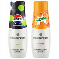 Syropy i koncentraty owocowe - Zestaw Syropów do saturatora SODASTREAM mieszanka smaków 2x440ml - miniaturka - grafika 1