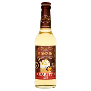Monzini Syrop Do Kawy O Smaku Amaretto 320 Ml - Syropy i koncentraty owocowe - miniaturka - grafika 1