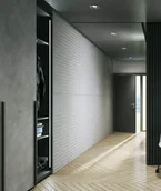 Elewacje - 135x59,8 cm VT - PB53 (S50 jasno szary - mysi) BLACHA - Panel dekor 3D beton architektoniczny - miniaturka - grafika 1