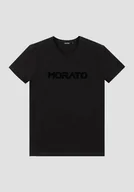 Koszulki męskie - T-Shirt Męski Antony Morato Slim Fit Czarny - Xxl - miniaturka - grafika 1