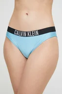 Stroje kąpielowe - Calvin Klein figi kąpielowe kolor niebieski - miniaturka - grafika 1