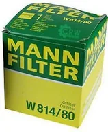 Filtry oleju - MANN Filter FILTR OLEJU MANN W814/80 - miniaturka - grafika 1