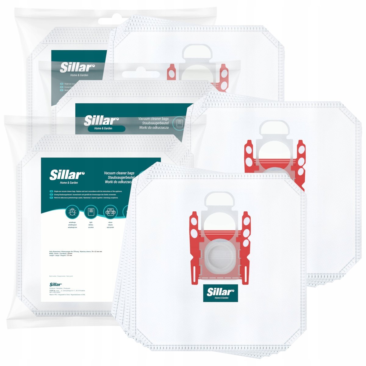 Worki filtracyjne do Bosh GL30 GL45 GL20 Serie 2 4 6 BSD BSGL BGLS G9 12szt