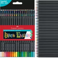 Kredki, ołówki, pastele i pisaki - Faber-Castell Kredki Ołówkowe Faber-Castell Trójkątne Black Edition 36 Kolory - miniaturka - grafika 1
