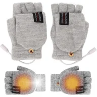 Moda i Uroda OUTLET - UNIWERSALNE PODGRZEWANE RĘKAWICZKI NA USB CIEPŁE RĘKAWICE NA ZIME HIT ZIMY - miniaturka - grafika 1