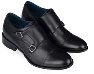 Półbuty męskie - Męskie buty podwyższające FABIO +7CM - miniaturka - grafika 1