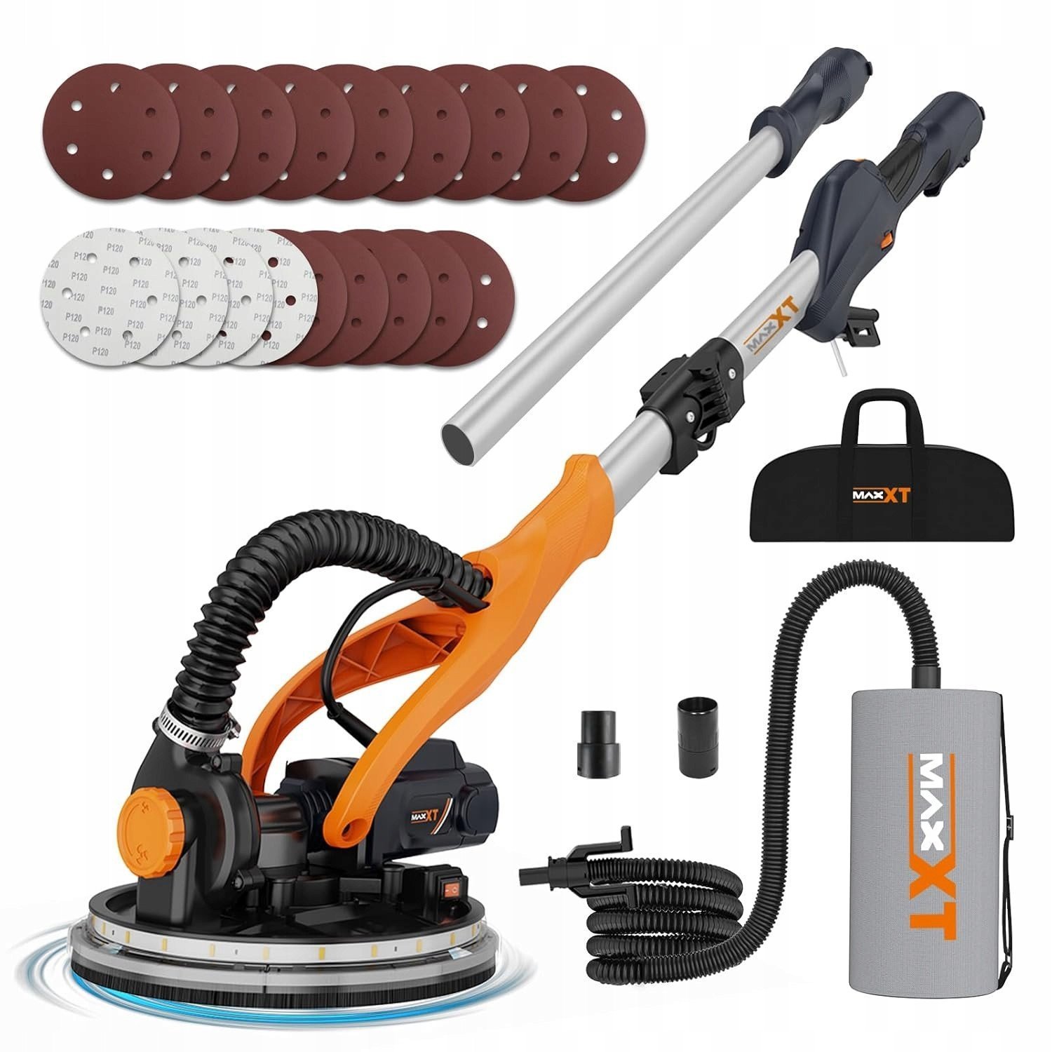 MAXXT Szlifierka 820W z akcesoriami 600-1900 obr./min