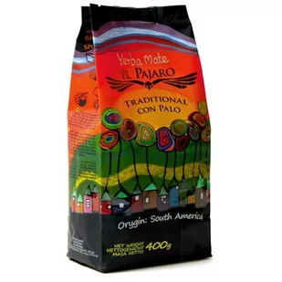 Yerba Mate EL PAJARO Tradicional Con Palo 400 g - Yerba Mate - miniaturka - grafika 1