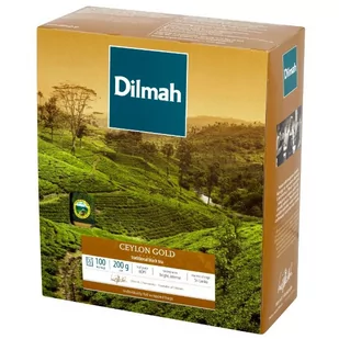 Dilmah DILM.CEYLON GOLD KOPERTY 100ST ( 2 G X 100 TOREBEK) - Herbata - miniaturka - grafika 1