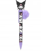 Długopisy - Długopis Kuromi z toperem - miniaturka - grafika 1