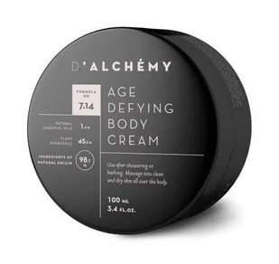 dalchemy dalchemy Age Defying Body Cream Przeciwstarzeniowy krem do ciała 100 ml - Balsamy i kremy do ciała - miniaturka - grafika 6
