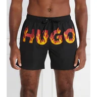 Kąpielówki męskie - Hugo Bodywear Szorty kąpielowe FUSHI | Regular Fit - miniaturka - grafika 1