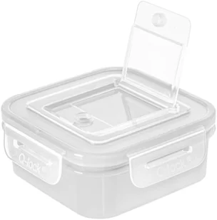 Pojemnik na żywność BranQ Qlock 400 ml Szczelny - Pojemniki kuchenne - miniaturka - grafika 1