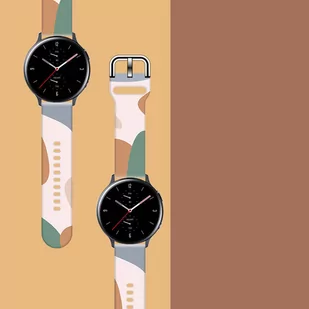 Strap Moro opaska do Samsung Galaxy Watch 42mm silikonowy pasek bransoletka do zegarka wzór 11 - Etui i futerały do telefonów - miniaturka - grafika 2
