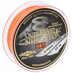 Plecionka Mikado Nihonto OCTA BRAID ORANGE 300M 0,50MM - Żyłki wędkarskie - miniaturka - grafika 2