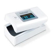 Pulsoksymetry napalcowe - Beurer Pulsoksymetr Beurer Beurer Pulsoksymetr PO 35 biały 4211125454319 - miniaturka - grafika 1