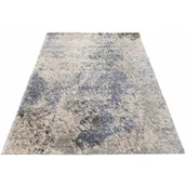 Dywany - Niebieski miękki dywan w nowoczesnym stylu S1-E57 - miniaturka - grafika 1