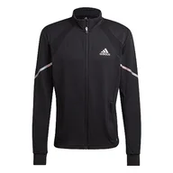 Kurtki męskie - adidas Fast Knit JKT kurtka męska, czarny, L - miniaturka - grafika 1
