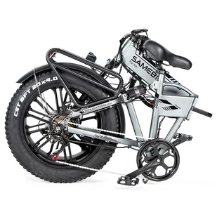 Samebike XWLX09 20 cail Srebrny - Rowery elektryczne - miniaturka - grafika 5
