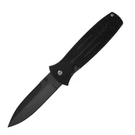 Noże - Nóż składany Ontario Dozier Arrow D2 Black Plain - miniaturka - grafika 1