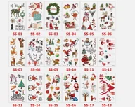 Zabawki kreatywne - Świąteczne tatuaże 20 arkuszy - miniaturka - grafika 1