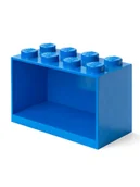 Zestawy mebli dla dzieci - LEGO Regał ścienny "8 Knobs" w kolorze niebieskim - 31,8 x 21,3 x 26 cm - miniaturka - grafika 1