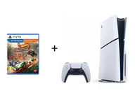 Konsole Playstation - SONY PlayStation 5 Slim Standard + Hot Wheels Unleashed 2 - Turbocharged Day One Edition PS5 - miniaturka - grafika 1
