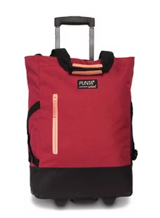 Wózek na zakupy Punta Wheel Classic - wine red - Torby i wózki na zakupy - miniaturka - grafika 1