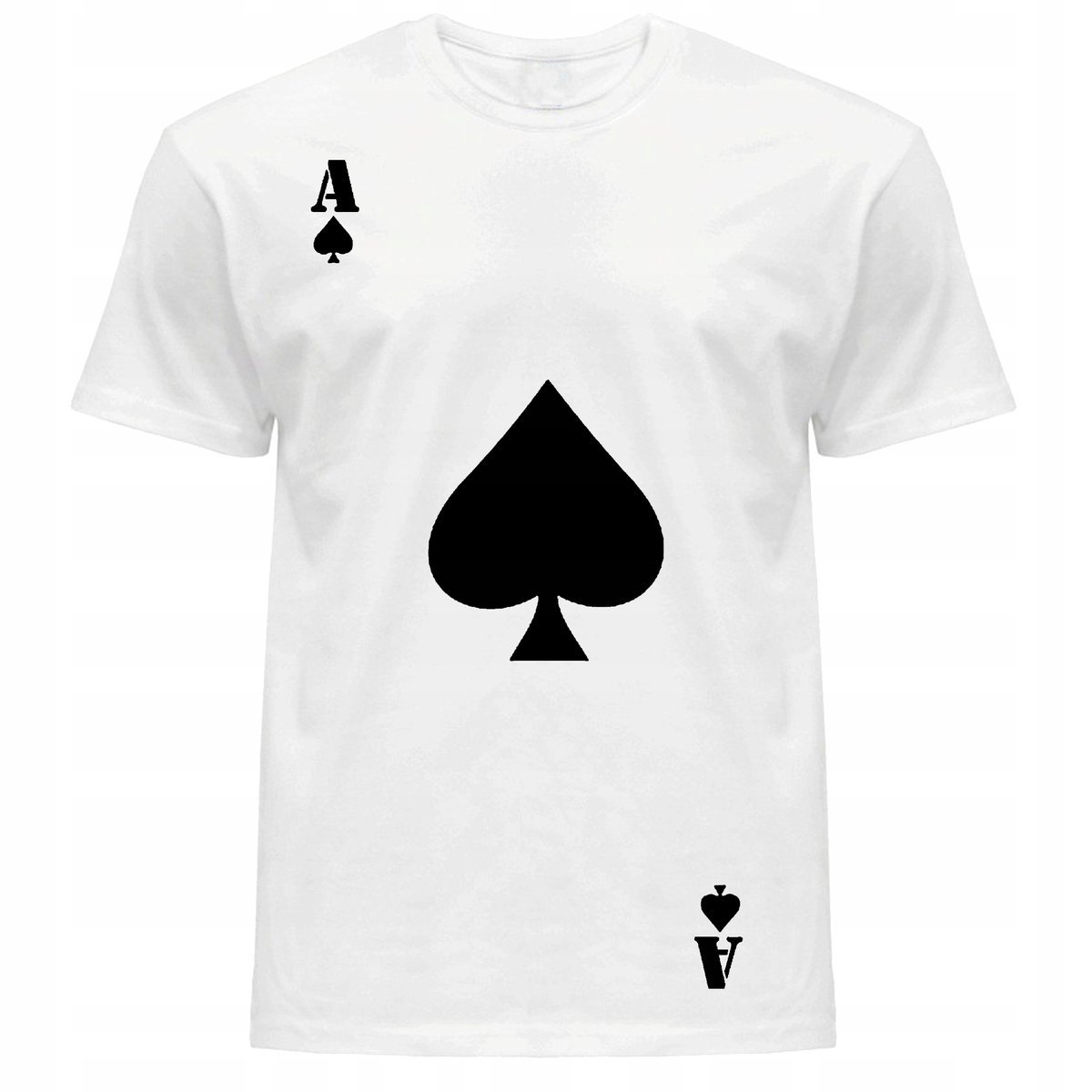 Koszulka męska z nadrukiem AS PIK KARTA S