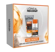 Zestawy kosmetyków damskich - Men Expert Hydra Energetic zestaw krem nawilżający przeciw oznakom zmęczenia 50ml + pobudzający żel do mycia twarzy 100ml - miniaturka - grafika 1