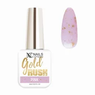 Lakiery hybrydowe - Nails Company, Lakier Hybrydowy, Gold Rush Pink, 6 ml - miniaturka - grafika 1