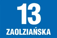 Akcesoria BHP - TABLICZKA ADRESOWA na drzwi, na dom, NUMER na dom, 20x30cm PCV 3mm - miniaturka - grafika 1