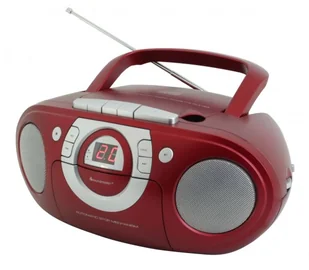 Soundmaster SCD5100RO przenośny system stereo Szary, Czerwony - Radioodtwarzacze - miniaturka - grafika 1