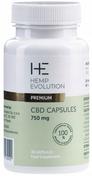 Suplementy naturalne - Hemp Evolution, Premium 750 mg CBD, 60 kaps. - miniaturka - grafika 1