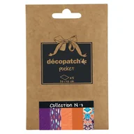 Decoupage - Decopatch Torba na decopatch nr 7 z 5 różnych papierach DP007O - miniaturka - grafika 1