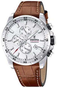 Zegarek Zegarek Festina F20692-1 Timeless Chronograph - Zegarki męskie - miniaturka - grafika 1