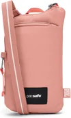 Torebki damskie - Torba antykradzieżowa na ramię Pacsafe Go Tech  0,2L- Pink - miniaturka - grafika 1