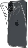 Etui i futerały do telefonów - Spigen Etui Crystal Flex do iPhone 16, przezroczyste - miniaturka - grafika 1