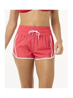 Spodenki damskie - Szorty kąpielowe damskie RIP CURL High Waist Retro Volley 3" czerwone L - miniaturka - grafika 1